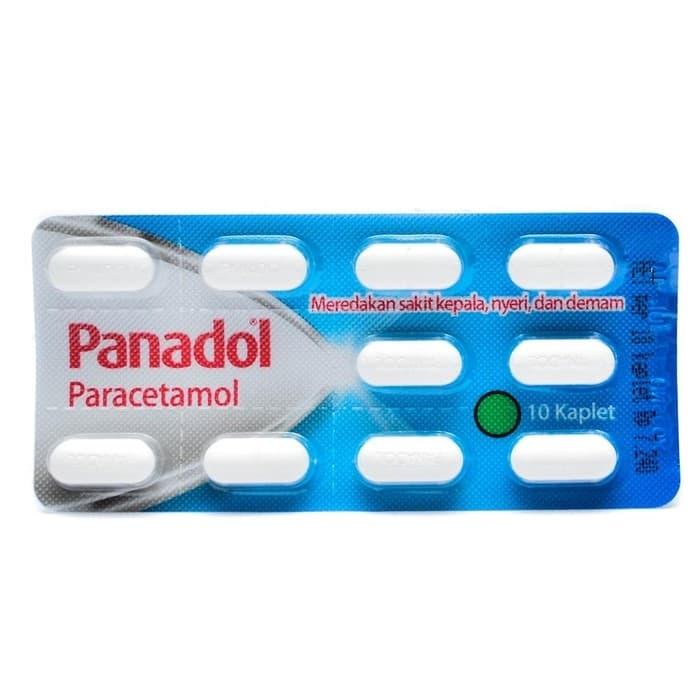 panadol biru 10 tablet demam sakit kepala