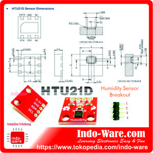 HTU21D Humidity Sensor Breakout HTU-21D HTU 21D htu21d module