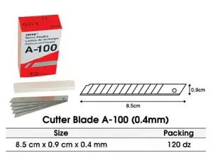 Refill Isi Cutter Kecil Joyko A-100 A100 Cutter Blade for A-300A