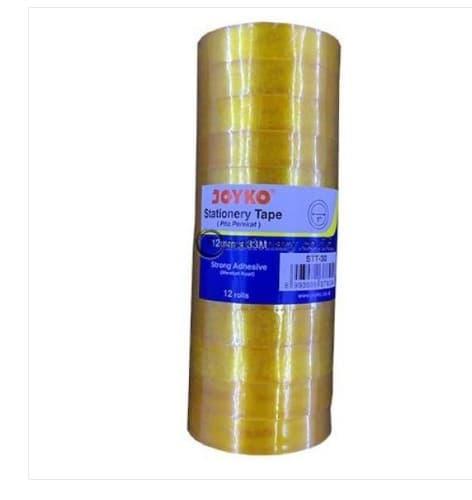 Gambar Joyko Isolasi Bening (12mm X 33m) STT-30 dari Toko ATK Stationery Kab. Bekasi Tokopedia