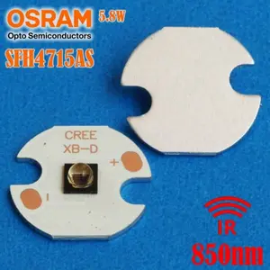 IR 5.8W OSRAM OSLON SFH4715AS 850NM INFRARED EMITTER 3.7 VOLT 16MM