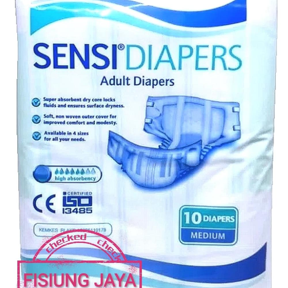 popok dewasa sensi M 10's