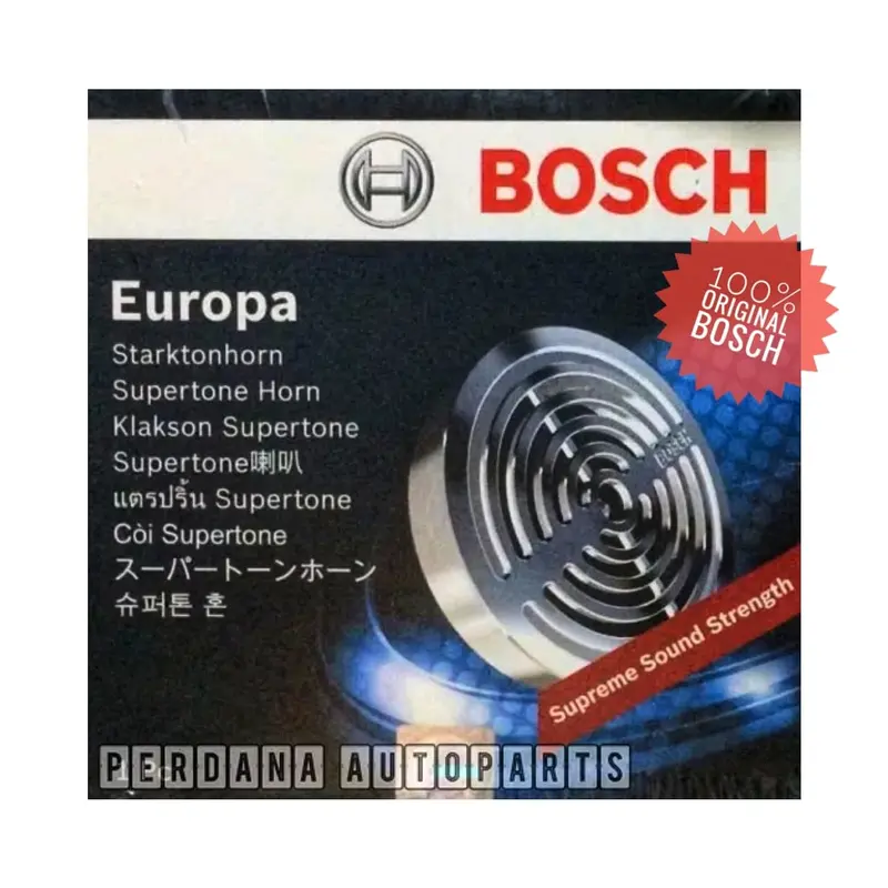 Klakson Mercy BOSCH Europa Bonus Relay Set BOSCH ASLI 2