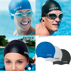 Intex Topi Renang Silicon Swim Cap 55992