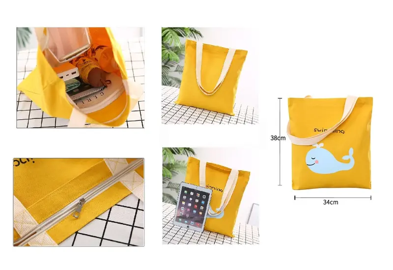 TC30 Korea Cool Printing Tote Bag/ Tas Selempang 4