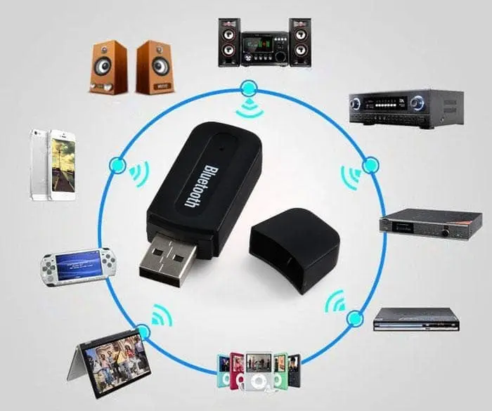 BLUETOOTH RECIEVER AUDIO MUSIC Audio Dogle Music Wireless Usb Aux 1