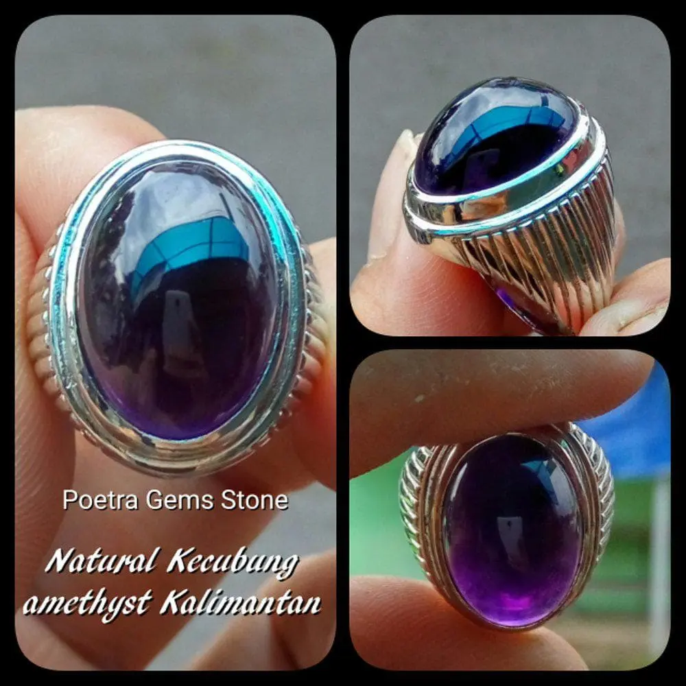 KECUBUNG AMETHYST PANGKALAN BUN UNGU TUA