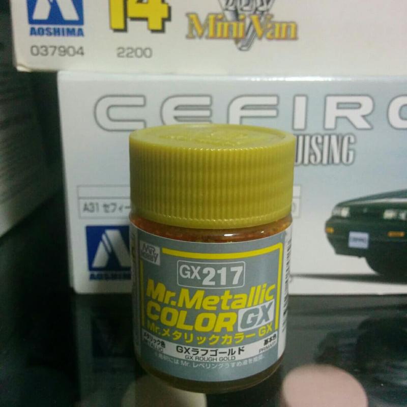 Mr.Color Mr.Metallic Color GX217 GX Rough Gold - Shop | Tokopedia