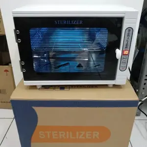 Alat Sterilizer UV ada 2 rak susun