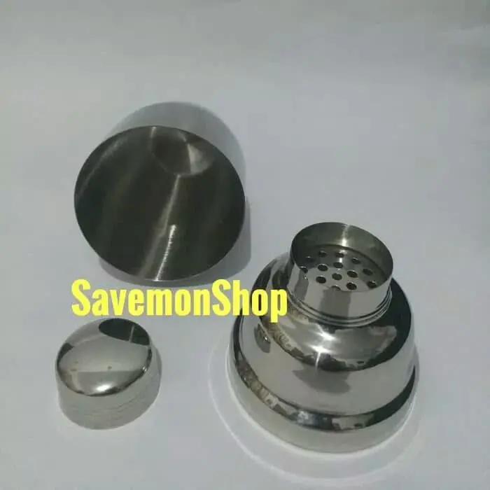 Gelas Botol Shaker 550 mL Stainless Subron Shaker Stainless 530 mL 2