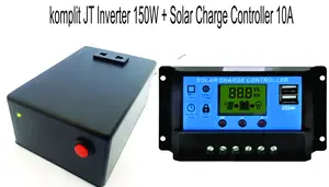 Komplit Joule thief inverter 150W + Solar Charge Controller 80wp