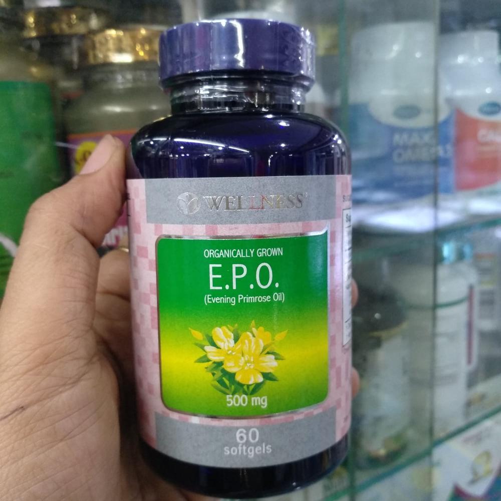 Wellness EPO evening primrose oil isi 60's