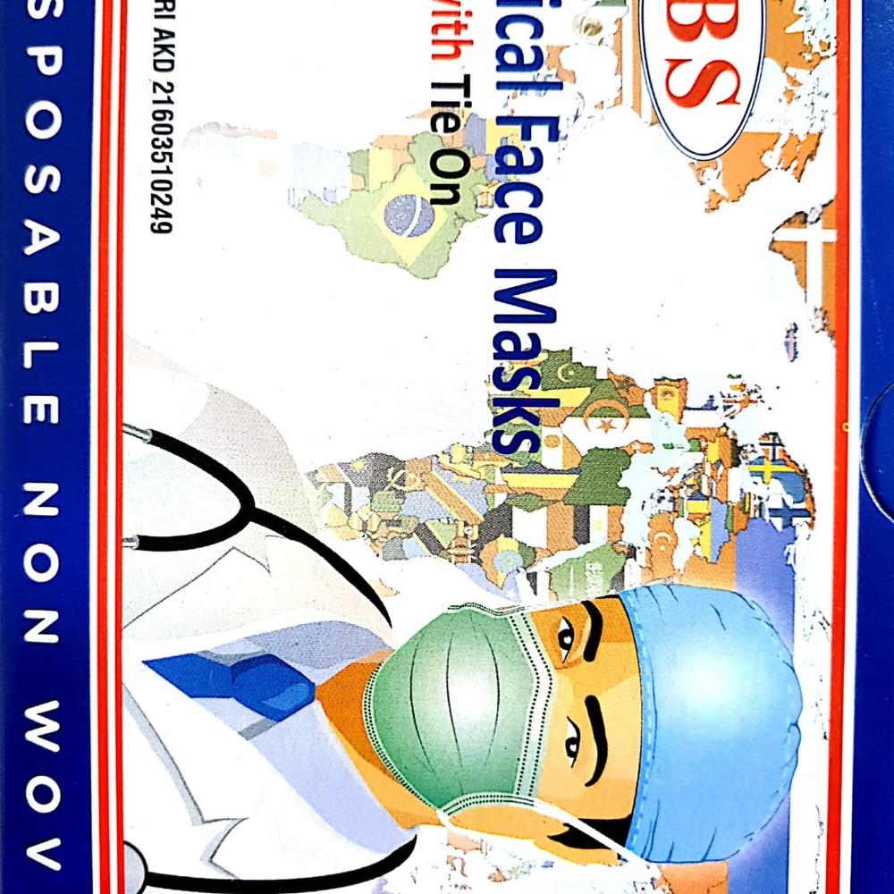 IBS (Lokal) Masker tie on ( Tali)