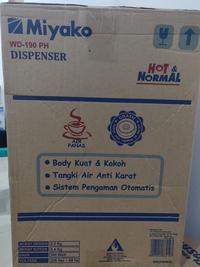 Gambar MIYAKO DISPENSER 2 KRAN HOT NORMAL WD-190 PH WD 190PH KHUSUS GOJEK - Biru dari sinar66.id Kota Tangerang 4 Tokopedia
