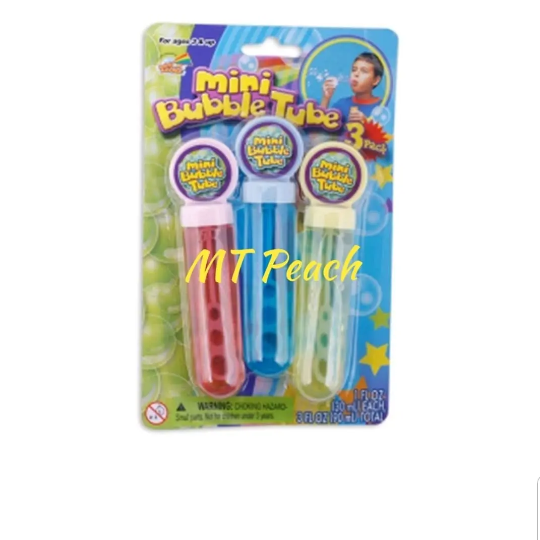 RAINBOW BUBBLES MAINAN GELEMBUNG 3 WARNA 30ML 3PCS