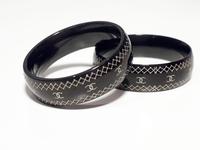 Gambar VeE Cincin Pria Wanita Titanium Stainless Steel Model Channel dari Vee Jewelry Store Kota Bekasi 5 Tokopedia