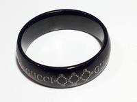 Gambar VeE Cincin Pria Wanita Titanium Stainless Steel Model Gucci dari Vee Jewelry Store Kota Bekasi 3 Tokopedia