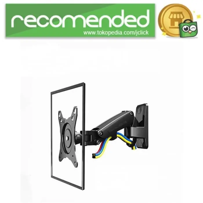 North Bayou Universal Monitor Arm Wall Mount Bracket Vesa Mount 17-27 2