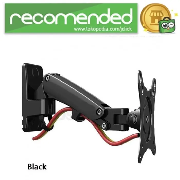 North Bayou Universal Monitor Arm Wall Mount Bracket Vesa Mount 17-27 4