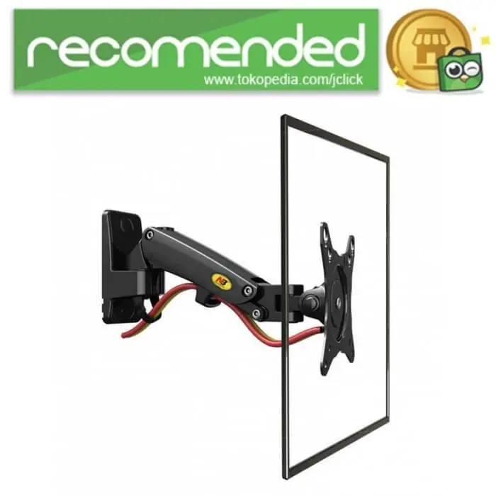North Bayou Universal Monitor Arm Wall Mount Bracket Vesa Mount 17-27 0