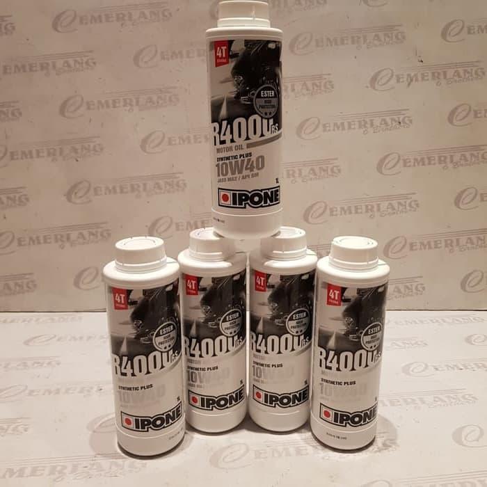 Oli Mesin IPONE R4000 RS 10W40 4T ESTER HIGH PROTECTION - Shop | Tokopedia