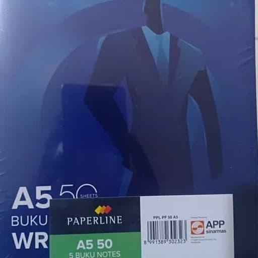 Blocknote A5 50 sheet PAPERLINE - Shop | Tokopedia