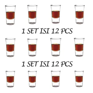 Gelas Shot/ Gelas Sloki/ Gelas Mini/ Gelas/ Paket 12 Pcs