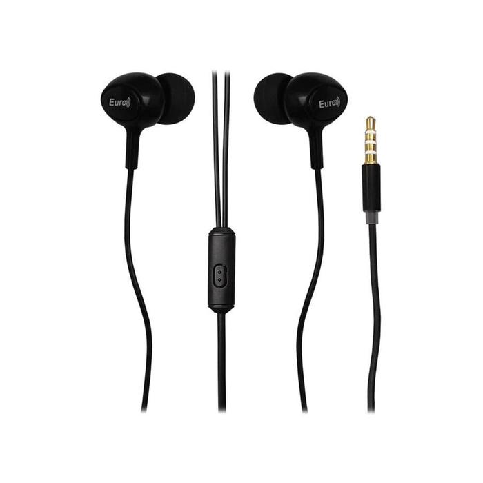 Gambar EURO Studio Bass 3D Surround Handfree Earphone - Black dari Asiadigi Official Store Kota Administrasi Jakarta Barat Tokopedia