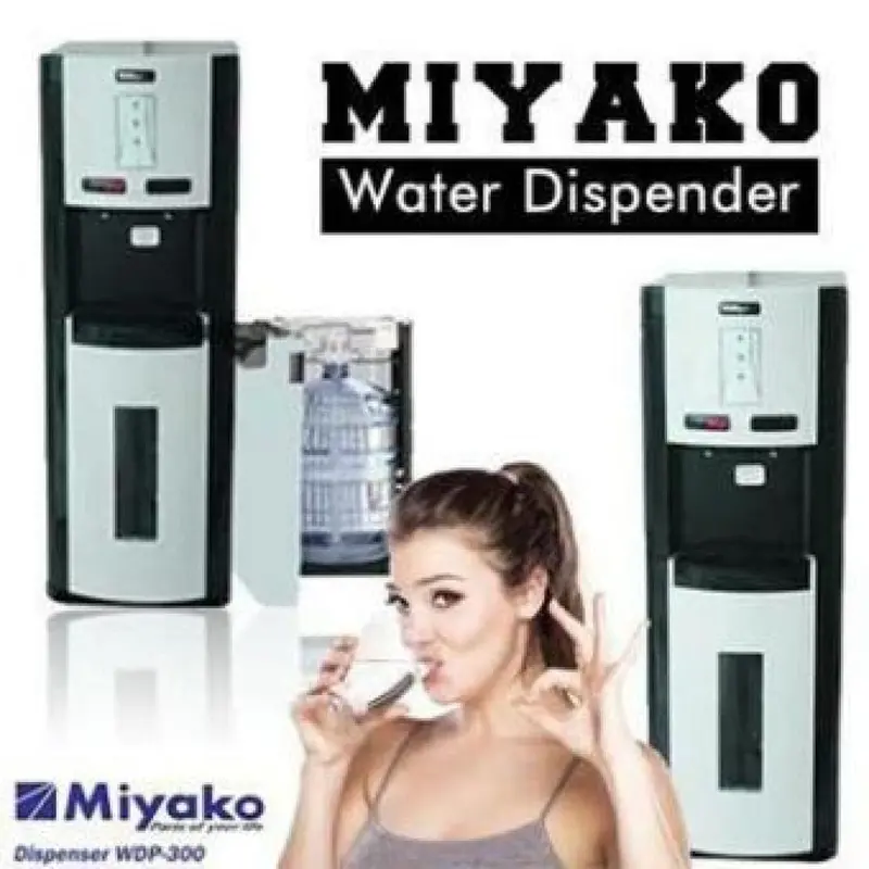 Dispenser Galon Bawah Miyako Type: WDP-300 (Khusus Daerah Medan) 2