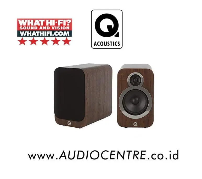Q Acoustics 3020i walnut 2