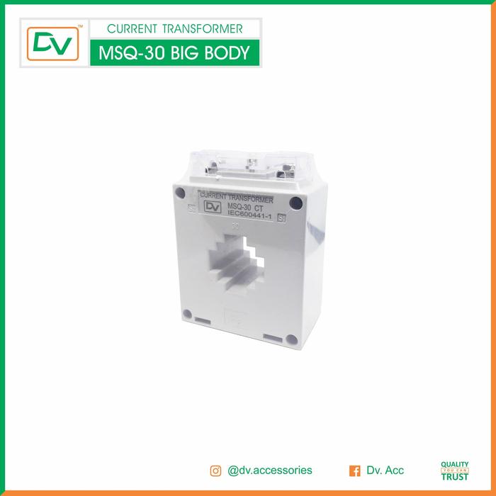 Gambar CT MSQ-30 BIG BODY ( 50/5A-250/5A ) - 50A dari DV.Switchboard Kota Semarang 4 Tokopedia