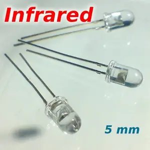 LED Infrared 5mm Pemancar Sinar Cahaya Infra Merah lampu remote