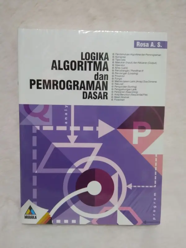 Buku LOGIKA ALGORITMA dan PEMROGRAMAN DASAR - ROSA A S 3