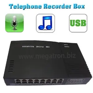 Alat Perekam Pembicaraan Telepon (8 port) - Telephone Recorder Logger
