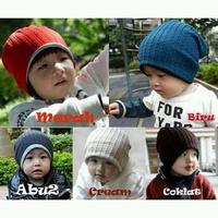 Gambar Topi Kupluk Bolak-Balik ( topi rajut anak Bayi / Mj hat / Kado Hadiah Lahiran / Bingkisan Ultah ) dari Dewei Babyshop Kota Administrasi Jakarta Pusat 1 Tokopedia