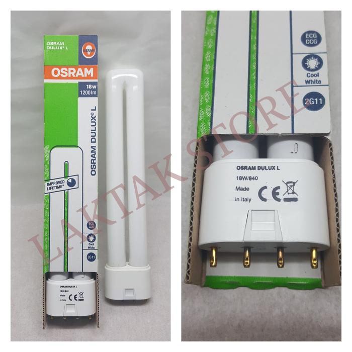 Lampe Osram Dulux L 18W/840 – Blanc Clair – Fluocompacte – Neuf (Lot De 1)