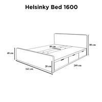 Gambar SOHO.ID Ranjang Helsinky Bed 1600 - Tempat Tidur Divan Laci Minimalis - ivory dari Soho.id Furniture Kota Bandung 5 Tokopedia