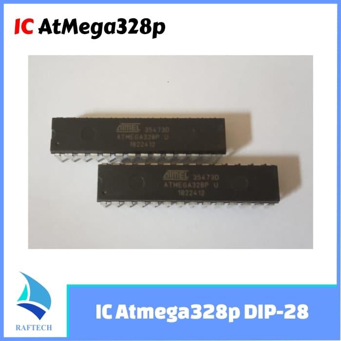 Gambar ATmega328 IC ATmega328p DIP-28 dari raftechbandung Kota Bandung Tokopedia