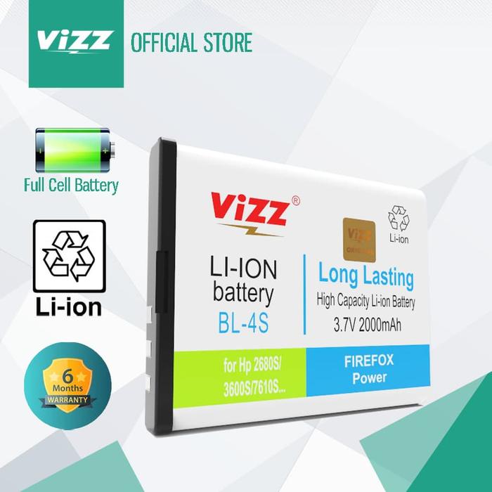 Gambar Vizz Double Power Nokia BL-4S / 7610 Supernova dari VIZZ Kota Administrasi Jakarta Utara Tokopedia