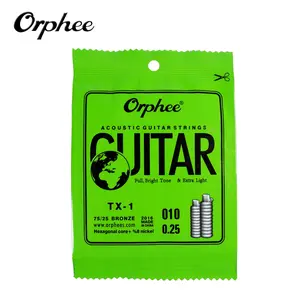 Senar Gitar Akustik (010) No. 1 Nada E Satuan Ketengan Orphee TX-1