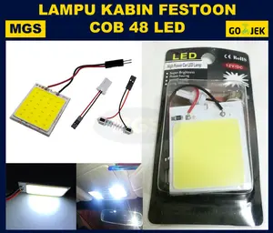 Lampu Kabin Plafon Mobil Interior 48 Chip LED Plasma COB