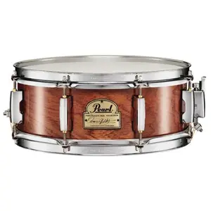 Pearl Omar Hakim Signature Snare Drum 13" X 5" 6 ply Mahogany
