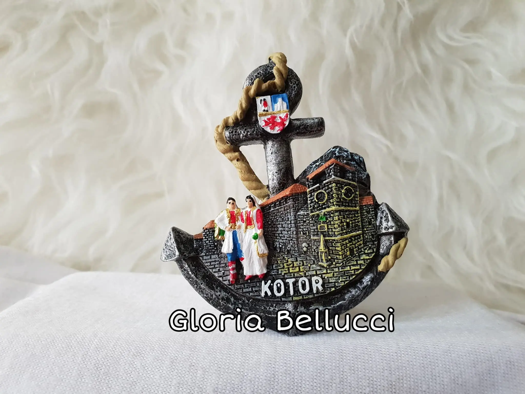 SOUVENIR MAGNET KULKAS NEGARA KOTOR ITALY MONTENEGRO ITALIA