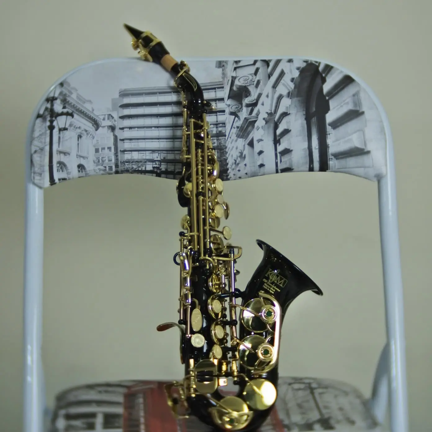 KM Saxophone - Baby Saxophone Soprano Curved Japan