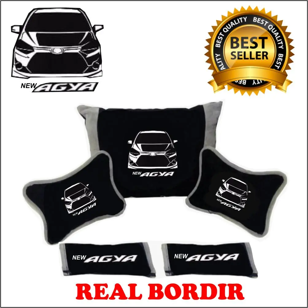 Bantal mobil NEW AGYA Headrest Mobil Kode GOD228