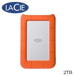 LaCie Rugged USB-C Hardisk Eksternal 2TB USB Type-C
