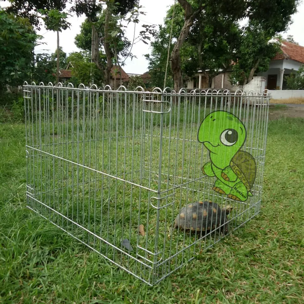 Pagar pet untuk anjing,kucing,kura2 uk.50cmx70cm. Isi 4 pcs