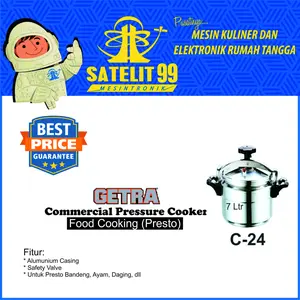 GETRA C-24 Commercial Pressure Cooker atau Alat Presto