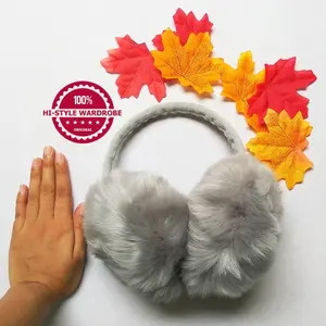 Penutup Telinga Musim Dingin Korea Wanita Anak Headset Bando Lucu HQ