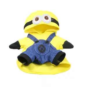 kostum Baju Anjing Kucing tema Minion ukuran M